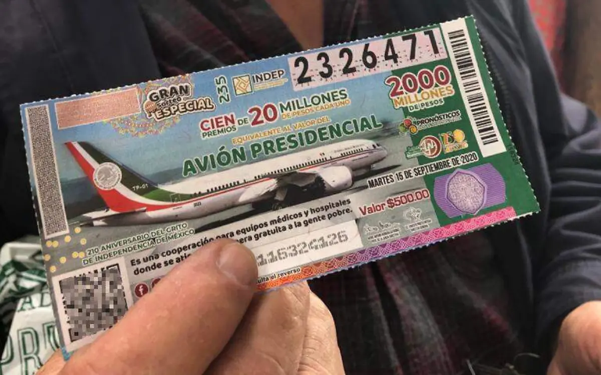 boletos cachito avión presidencial